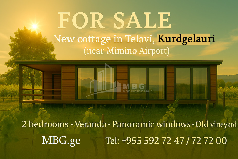 For Sale House Villa Kurdghelauri Telavi Kakheti