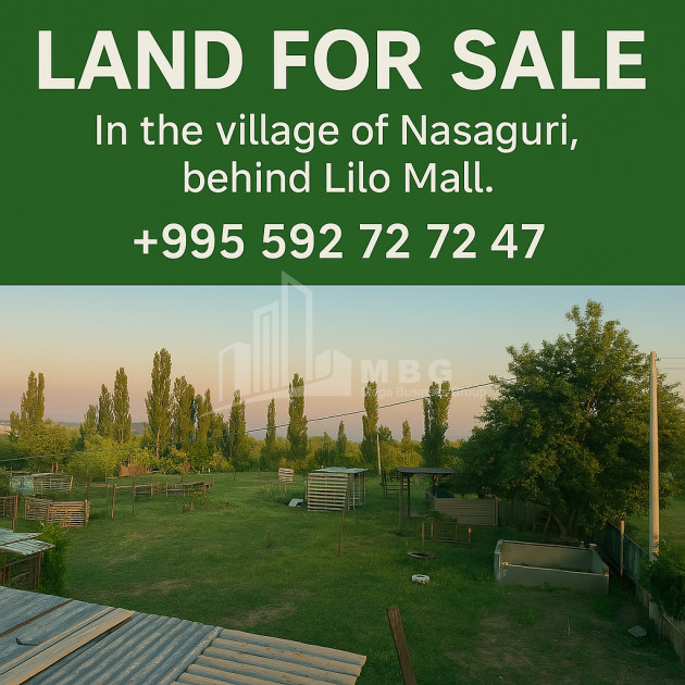 იყიდება მიწის ნაკვეთი ნასაგური სამგორის რაიონი თბილისი