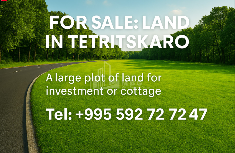 Продается Земля Тетрицкаро Квемо Картли