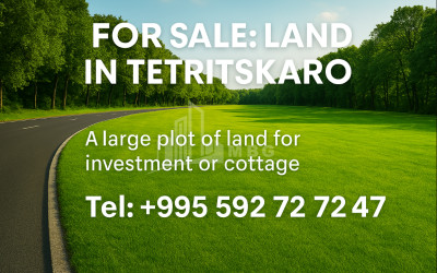 Продается Земля Тетрицкаро Квемо Картли